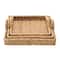 Hello Honey® Decorative Water Hyacinth Tray Set
